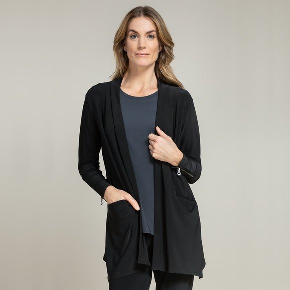 On the Dot Swing Coat by Sympli